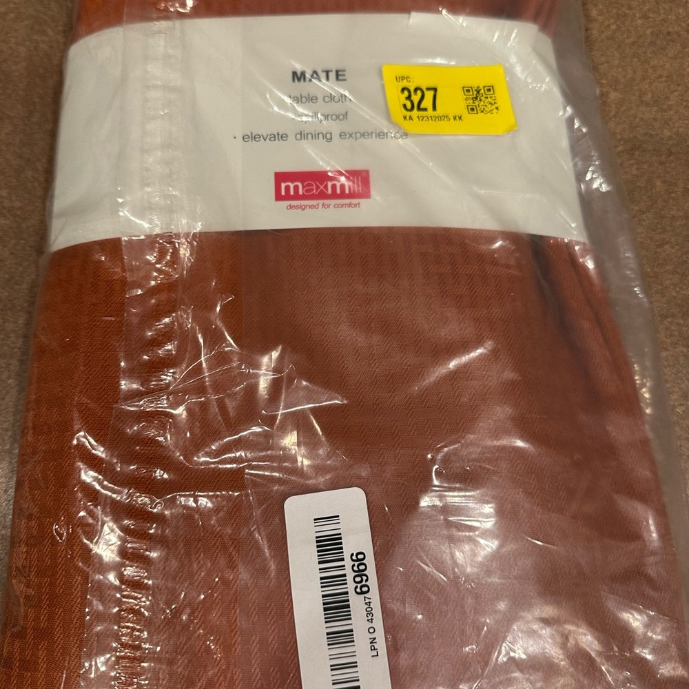 MaxMI Orange-Brown Home Bedding Tablecloth new